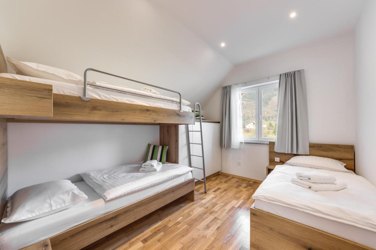 Chic Apartments With Balcony And Spa In Mojstrana Kültér fotó
