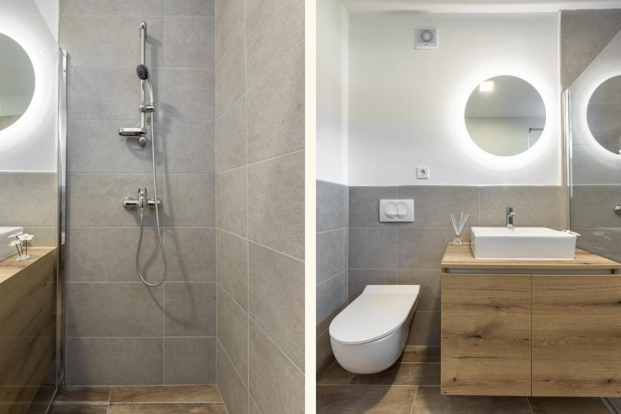 Chic Apartments With Balcony And Spa In Mojstrana Kültér fotó